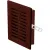 Вентиляционная решетка Awenta Eko T01BR 13.5x16.5 (коричневый)