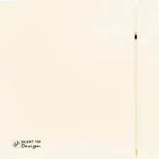 Вентилятор SILENT-100 CZ MARFIL RAL1013 DESIGN-4C, 5210010200