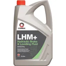 Жидкость гидравлическая минеральная Comma LHM Plus зеленая 4X5LT COMMA LHM5L