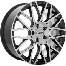 Литые диски X'trike X-131 17x7" 5x108мм DIA 67.1мм ET 45мм BK/FP