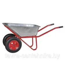 Skiper Тачка садово-строительная SKIPER 2x125 PROFI (125 л, 330 кг)