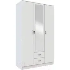 Шкаф распашной Anrex Romano 3D2SZ (белый)