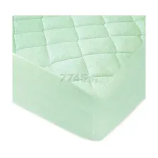 Наматрасник VEGAS Protect Cotton S1 фисташковый 160х195 см