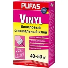 Клей для обоев PUFAS EURO 3000 Индикатор Виниловый 300г