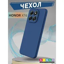 Бампер Bingo Liquid TPU для HONOR X7d Синий