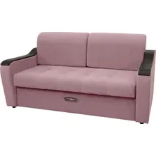 Диван Сириус Лидер-3 ППУ 185x110 (Eva 14 темно-розовый)