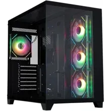 Корпус 1stPlayer MV8-TP MV8-TP-BK-3F7R-1F7 (черный)