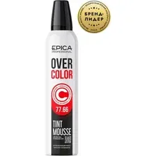Тонирующий мусс для волос Epica Professional Overcolor 77.66 (250мл, красная смородина)