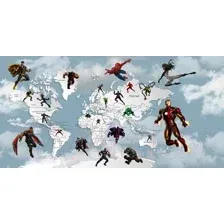 Фотообои листовые Citydecor Superhero 2 (300x150)