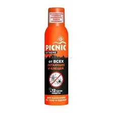 Picnic extreme - аэрозоль от клещей, 150 мл