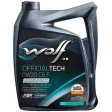 Моторное масло Wolf OfficialTech 0W-20 C6 F 1л