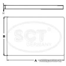 Салонный фильтр SCT germany SA1281