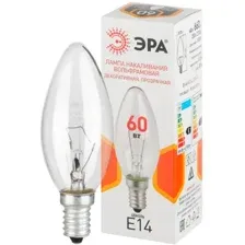 Лампочка Эра B36 B-60-E14-230-CL