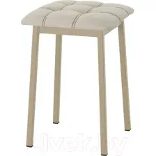 Табурет AMC Comfort 7К10.3 (кожзам бежевый/капучино)