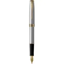 Ручка перьевая имиджевая Parker Sonnet Core Stainless Steel GT 1931504