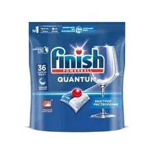 Таблетки для посудомоечной машины Finish Powerball Quantum (36 шт)