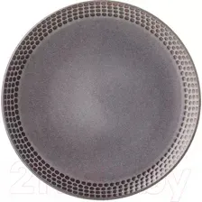 Тарелка обеденная Bronco Graphite 445-120