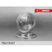 Тормозной диск FENOX TB215337 задняя ось