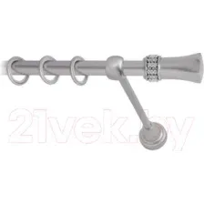 Карниз для штор Lm Decor Севилла 120 1р гладкий (сатин, 3м)