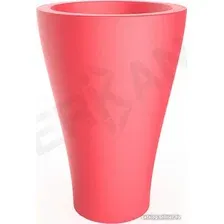 Кашпо Berkano Vetro 100 DB (красный)