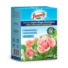 Удобрение Флоровит Супер длительного действия. для роз 300г коробка
