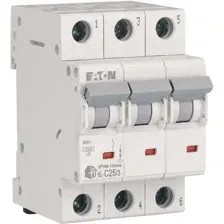 Выключатель автоматический Eaton HL-C253 3Р 25A C 4.5кA 3M 194793