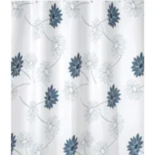 Шторка для ванной Perfecto Linea Harmony, 36-118015, цветы, 180х180 см