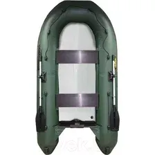 Надувная лодка Муссон 3200 Airdeck Киль (зеленый)