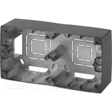 Коробка открытого монтажа ЭРА 12-6102-05 / Б0043174 (антрацит)
