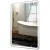 Пекам Зеркало Marta 1 80x110 marta1-80x110scl (с подсветкой, с сенсором на прикосновение, часами)