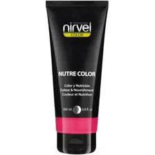 Тонирующая маска для волос Nirvel Nutre Color (200мл, клубника)
