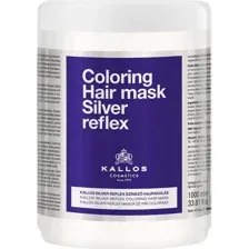Маска для волос Kallos с антижелтым эффектом, 1 л