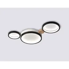 Припотолочная люстра Ambrella light FL4814/3 BK/WH