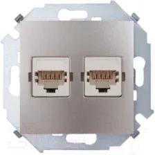 Розетка Simon 1591593-034 (шампань)
