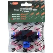 Фитинг RockForce Фитинг для пласт. труб с краном 12x12 мм RF-SHVFF12-12