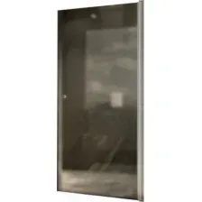 Душевая дверь MaybahGlass 60x198 / MGD-799-5 (бронзовое матовое стекло/хром матовый)
