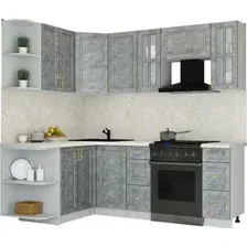 Кухонный модуль Интерлиния Мила Шато 1.5x2.2 LV (керамика/керамика/опал светлый)