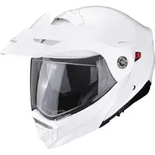 Мотошлем Scorpion Exo ADX-2 Solid (р. XS, белый)
