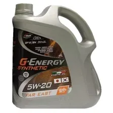 Моторное масло G-Energy Synthetic Far East 5W-20 4л