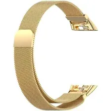 Ремешок для умных часов Rumi Milanese Loop для Huawei Band 6/Honor Band 6 (золотистый)