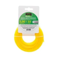 Леска для триммера d 3 мм x 15 м сечение звездочка STARTUL GARDEN (ST6059-30)