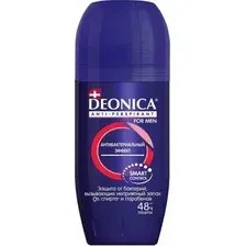 Антиперспирант шариковый Deonica For Men Антибактериальный эффект (50мл)