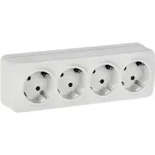 Розетка IEK Glory ERH41-K01M-16 (белый матовый)