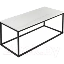 Журнальный столик Bergenson Bjorn Mayen / BB0000242 (белый/черный)