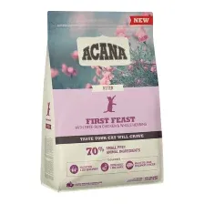 Сухой корм для кошек Acana First Feast Kitten с курицей и рыбой / 2182 (1.8кг)