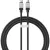 Кабель Baseus CoolPlay Series USB Type-C - USB Type-C (1 м, черный)