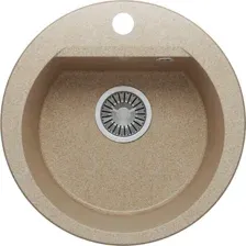 Кухонная мойка Polygran Atol-460 (песочный 302)
