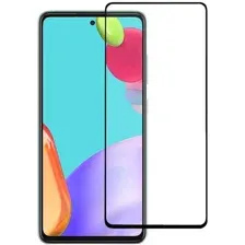 Защитное стекло Case Full Glue для Galaxy A52 (черный глянец)