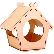 Кормушка для птиц Лесная мастерская Конструктор Домик / 9127567