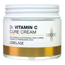 Осветляющий крем для лица LEBELAGE Dr. VITAMIN C CURE CREAM, 70мл